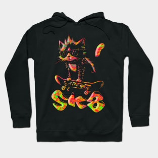 Skater Cat | Hardcore Cat | Radical Cat Hoodie